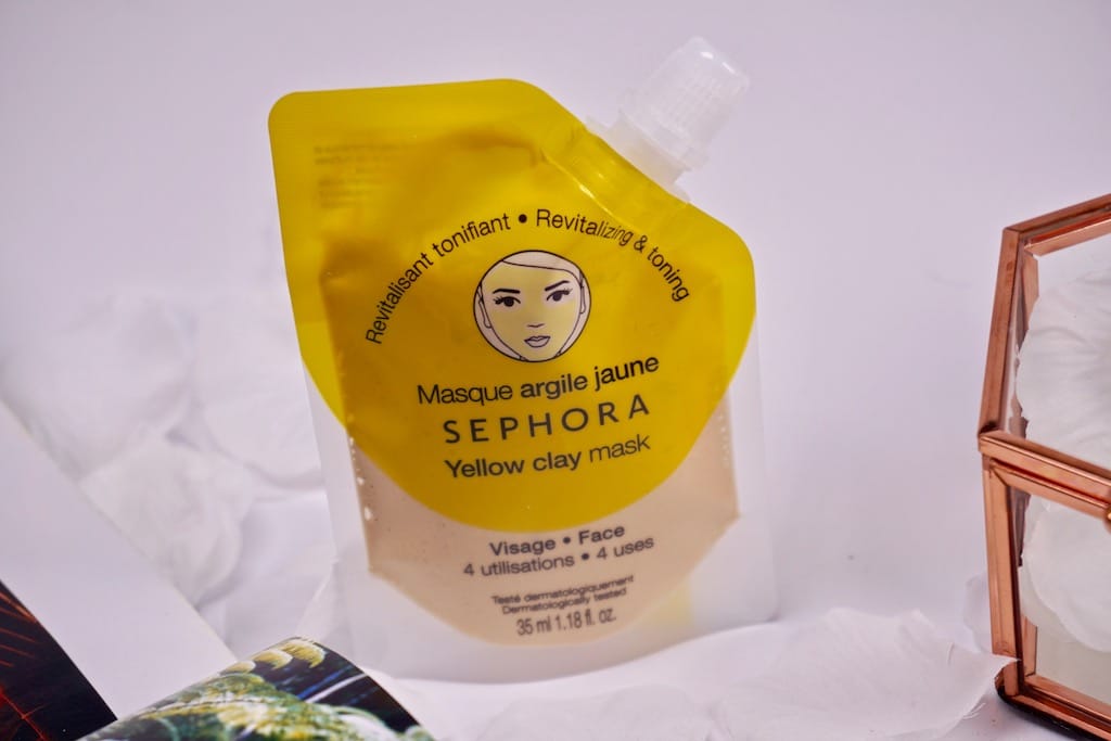 Sephora Yellow Clay Mask Review Beautytijd Skincare review Beautyblog
