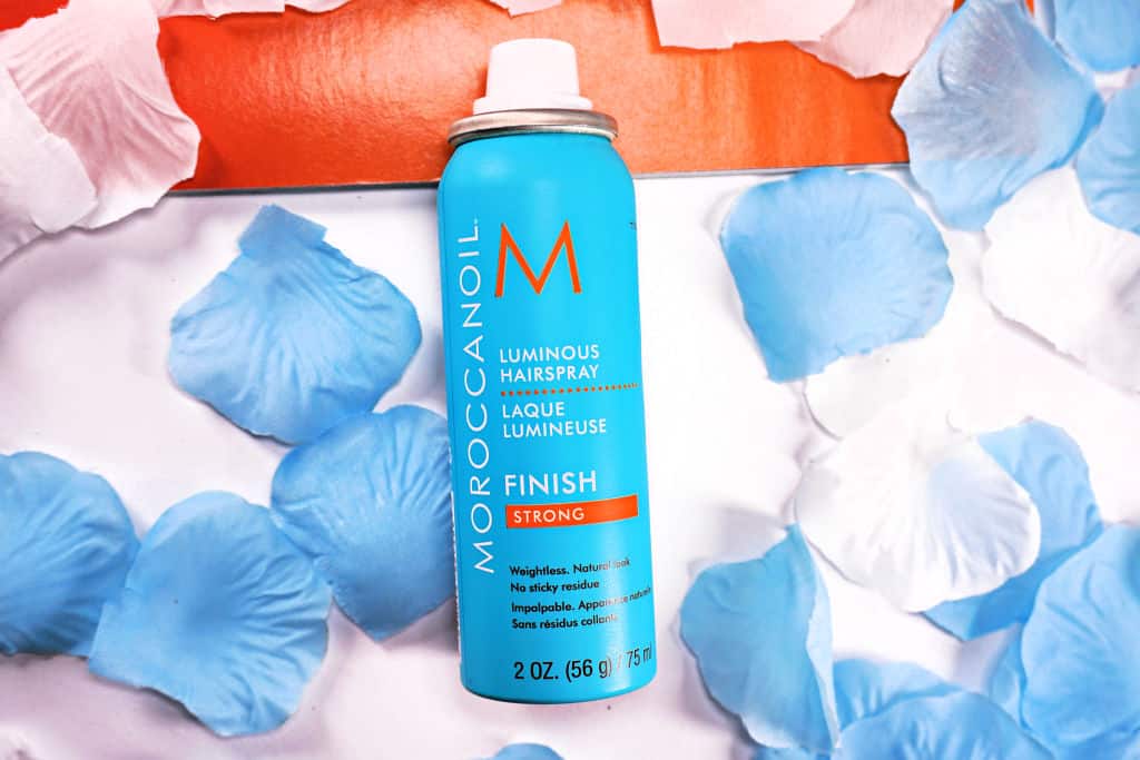 Moroccanoil Luminous Hairspray Strong Hairspray Haarlak Review