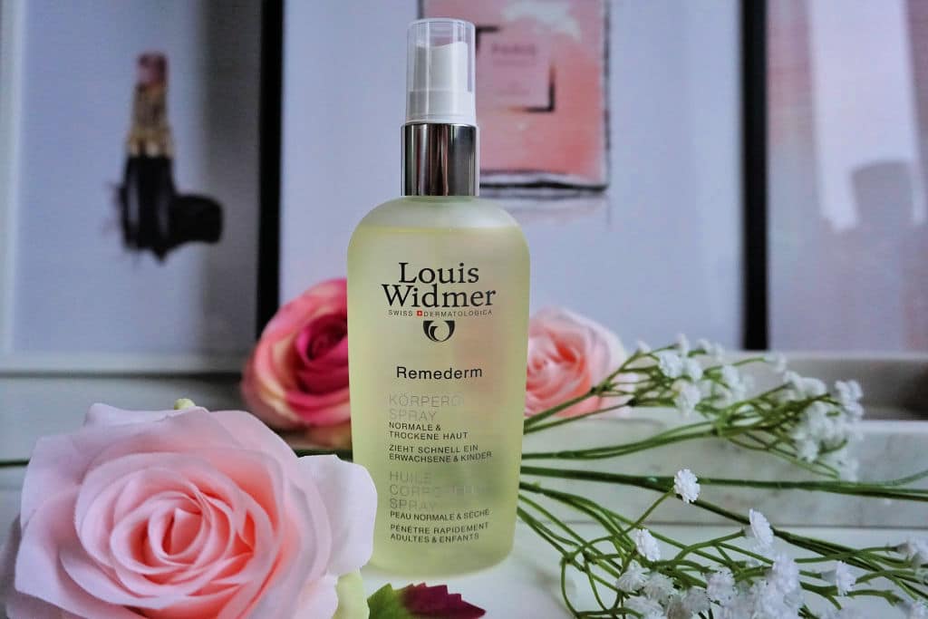 Louis Widmer Remederm Lichaamsolie Spray Review