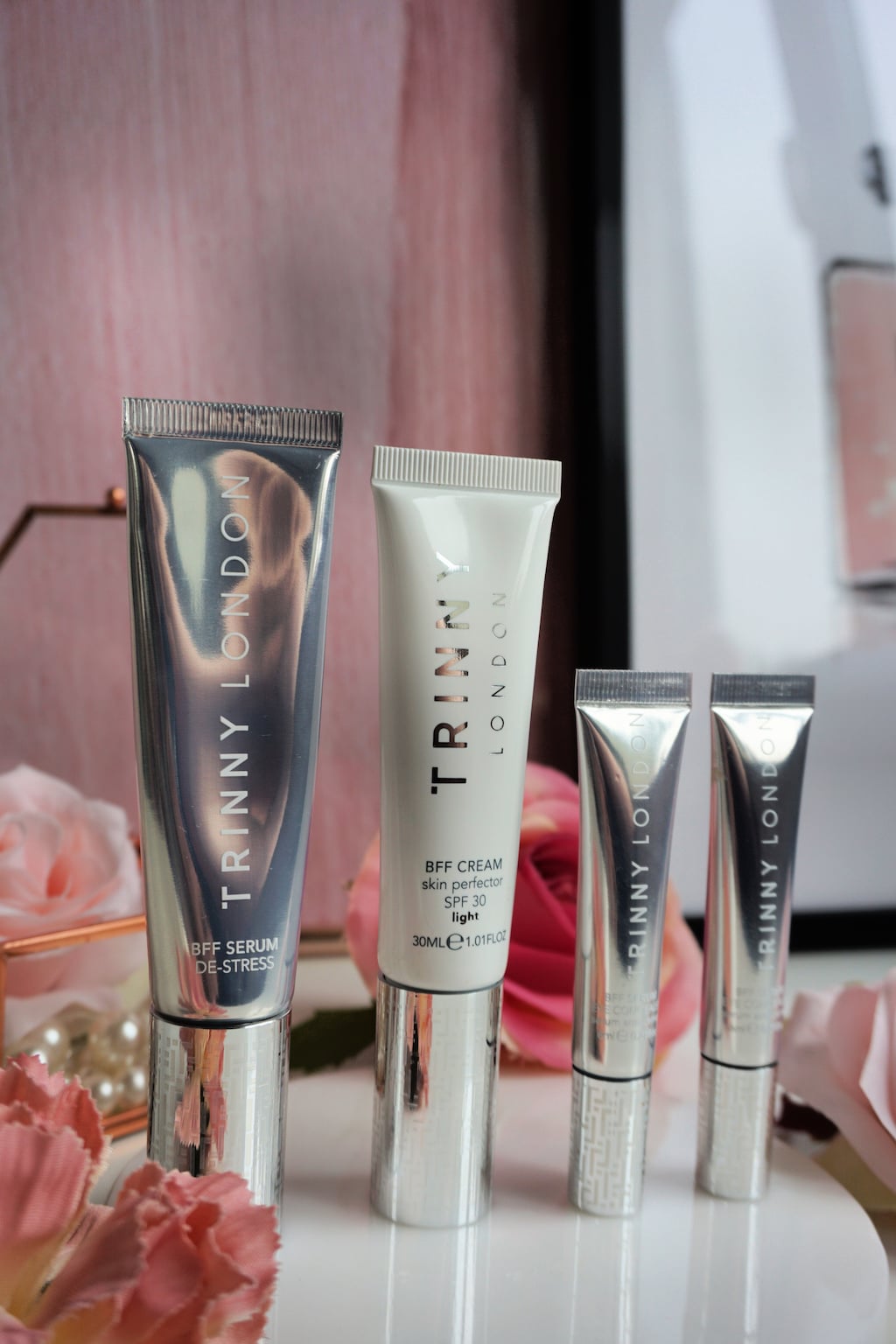 Trinny London BFF DESTRESS, BFF CREAM & BFF EYE Review Blog