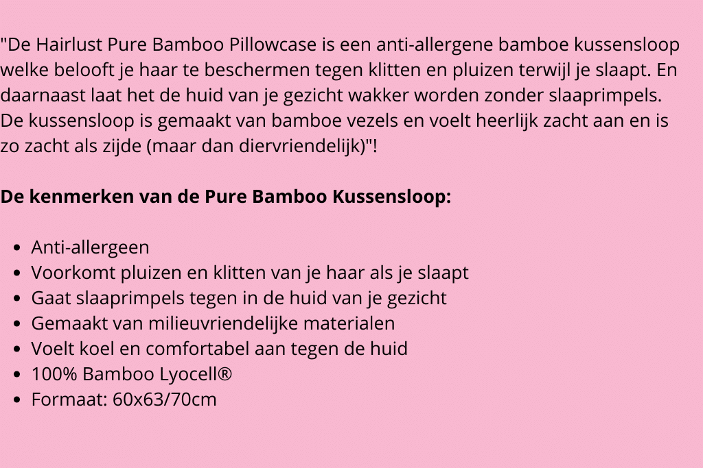 Hairlust Detangle Wet Brush & Pure Bamboo Pillowcase Review