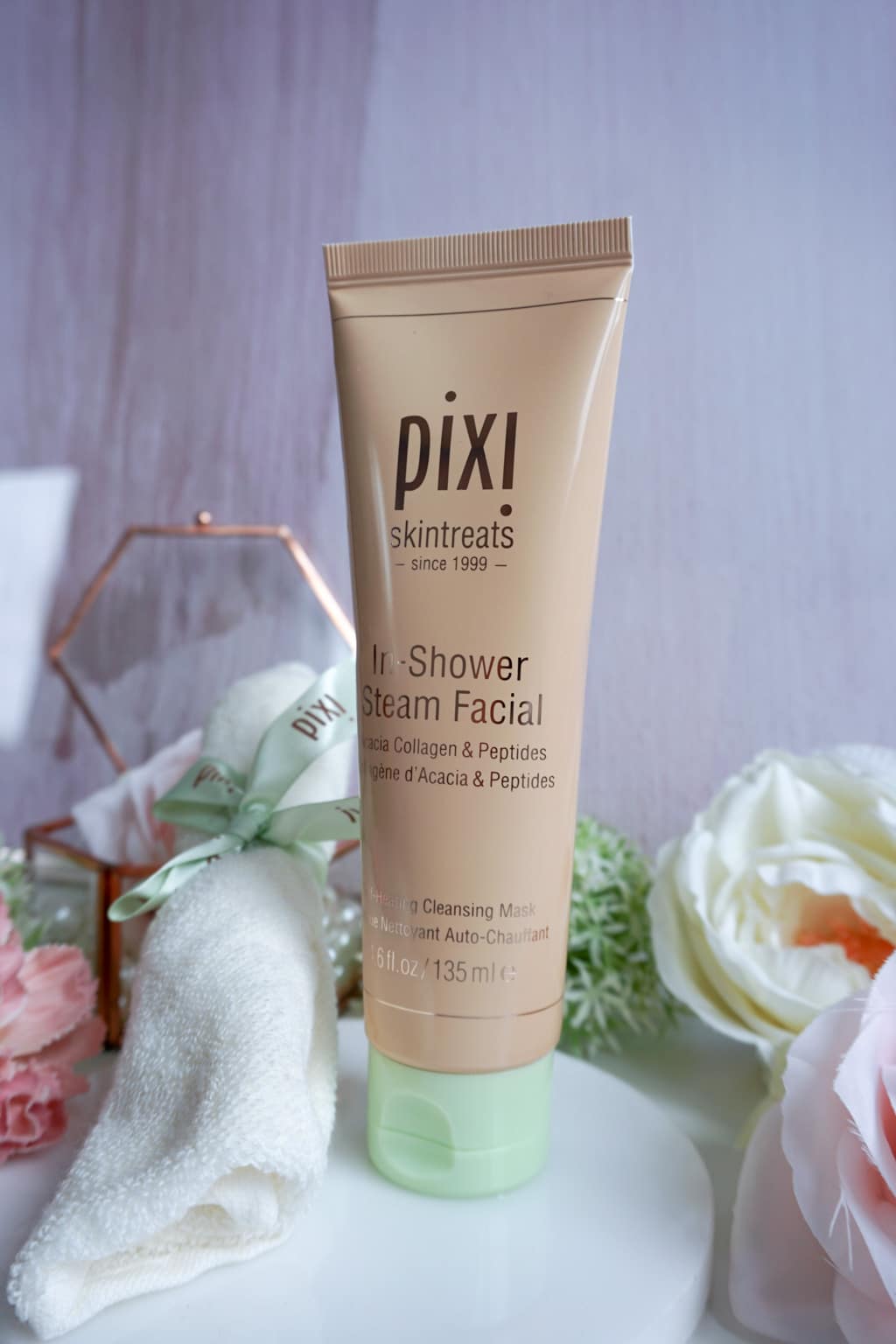 PIXI InShower Steam Facial Gezichtsmasker Review Beautyblog